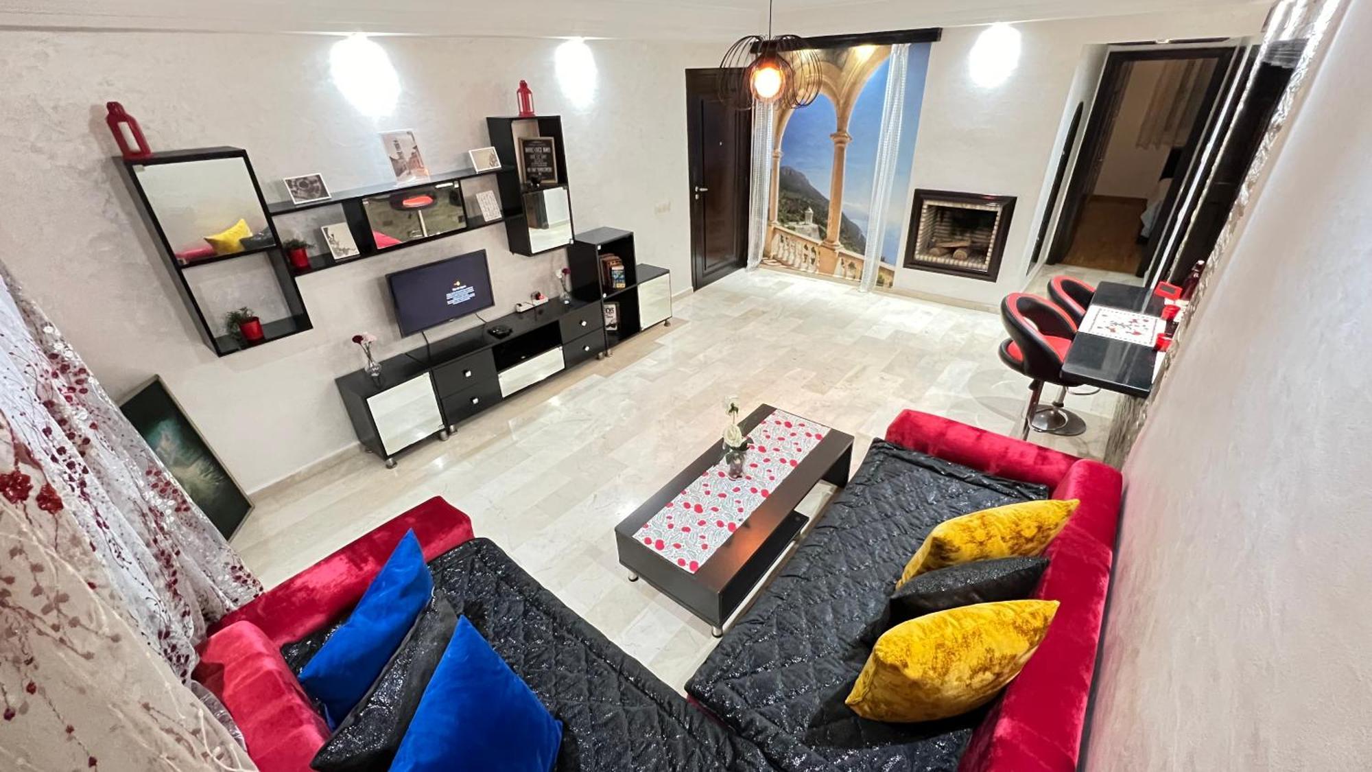 Red House Apartment คาซาบลังกา ภายนอก รูปภาพ