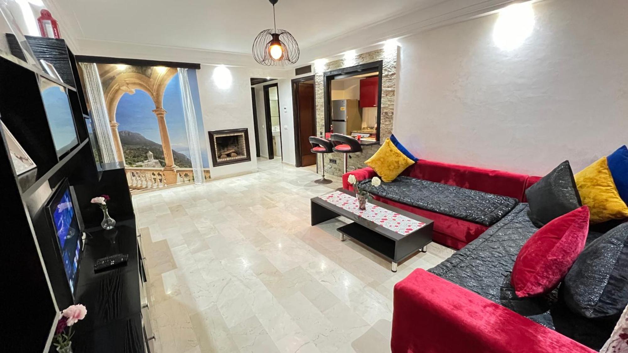 Red House Apartment คาซาบลังกา ภายนอก รูปภาพ